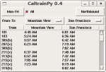 CaltrainPy