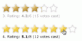 Unobtrusive AJAX Star Rating Bar - AJAX Script