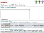DB Web Admin