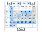 Epoch DHTML JavaScript Calendar